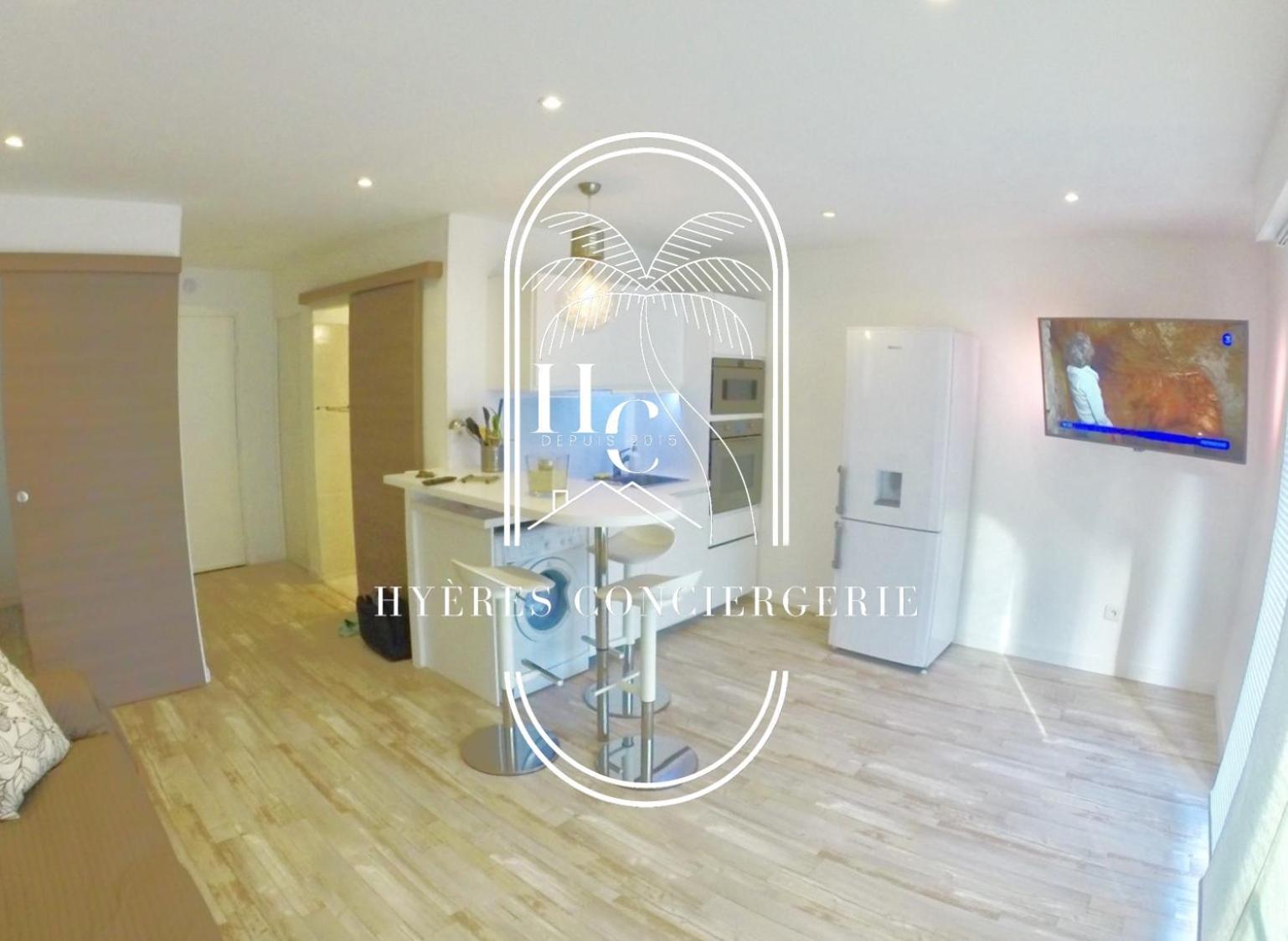 T2 Cocconing- Clim Pk Wifi- Costebelle-5Min Plage By Hc Hyeres Exterior photo